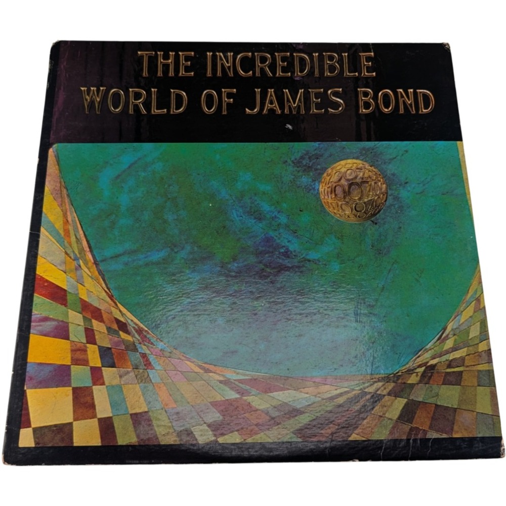 The Incredible World of James Bond 007 LP (1965 US Mono Gold SP 3) EX/G+